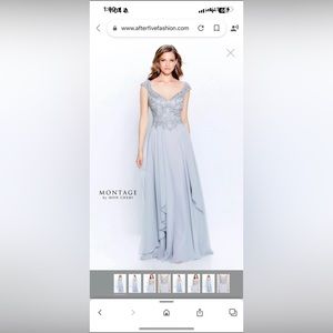 Montage dress by Mon Cheri model #120914 - Mother of the bride dress